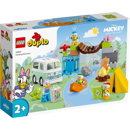 Seturi de construcție - LEGO DUPLO AVENTURA IN CAMPING 10997