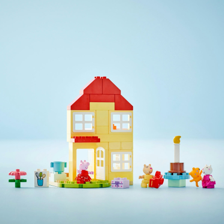 LEGO DUPLO CASA ANIVERSARA A PURCELUSEI PEPPA 10433 [4]