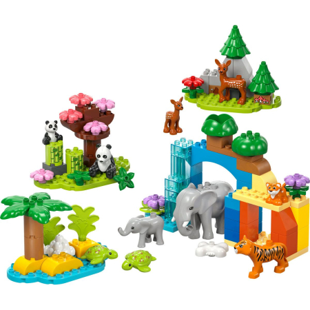 LEGO DUPLO FAMILII DE ANIMALE SALBATICE 3 ÎN 1 10446 [2]