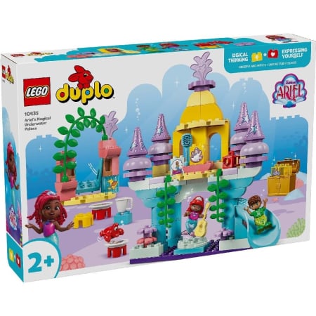 Seturi de construcție - LEGO DUPLO PALATUL SUBACVATIC MAGIC AL LUI ARIEL 10435