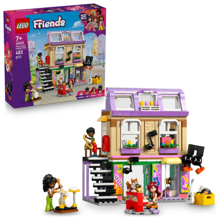 LEGO FRIENDS MAGAZIN DE MUZICA SI APARTAMENT 42653 [7]