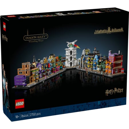 Seturi de construcție - LEGO HARRY POTTER TM MAGAZINE VRAJITORESTI PE DIAGON ALLEY 76444
