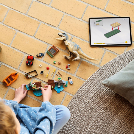 LEGO JURASSIC WORLD RENASTEREA EVADARE PE RAU DIN CALEA UNUI T REX 76975 [2]