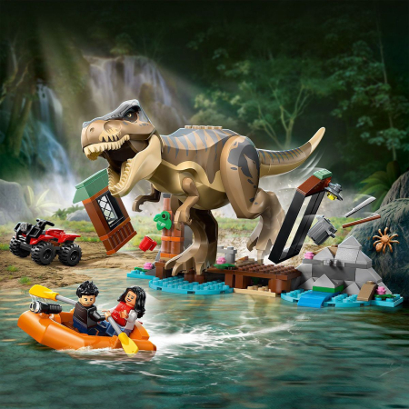 LEGO JURASSIC WORLD RENASTEREA EVADARE PE RAU DIN CALEA UNUI T REX 76975 [6]