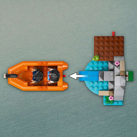 LEGO JURASSIC WORLD RENASTEREA EVADARE PE RAU DIN CALEA UNUI T REX 76975 [5]