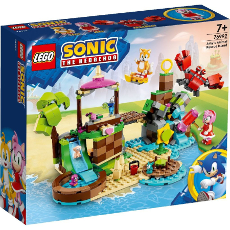 Seturi de construcție - LEGO SONIC INSULA LUI AMY PENTRU SALVAREA ANIMALELOR 76992