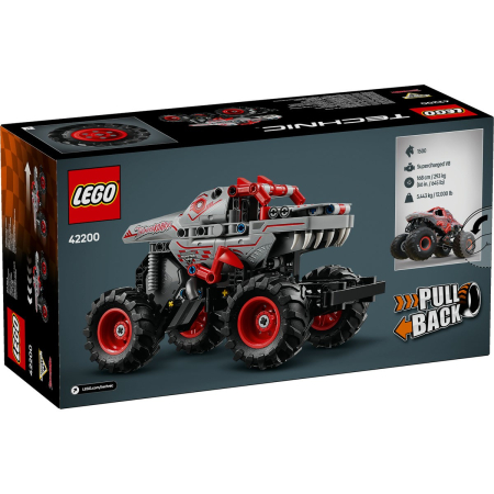 LEGO TECHNIC MONSTER JAM THUNDERROARUS PULL-BACK 42200 [7]