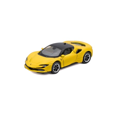 MAISTO MASINUTA METALICA SPEED ICONS FERRARI SF90 STRADALE GALBEN SCARA 1 LA 64 [1]