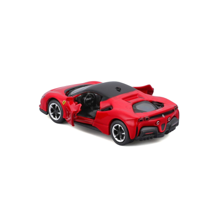 MAISTO MASINUTA METALICA SPEED ICONS FERRARI SF90 STRADALE ROSU SCARA 1 LA 64 [3]