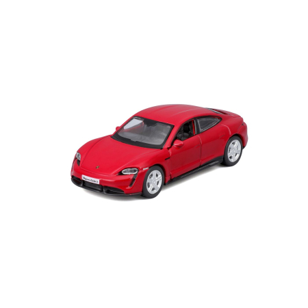 MAISTO MASINUTA METALICA SPEED ICONS PORSCHE TAYCAN TURBO S ROSU SCARA 1 LA 64 [1]