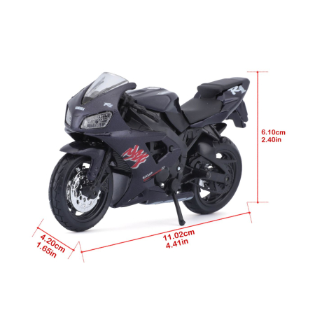 MAISTO MOTOCICLETA METALICA EDITIE SPECIALA YAMAHA YZFR1 SCARA 1 LA 18 [8]