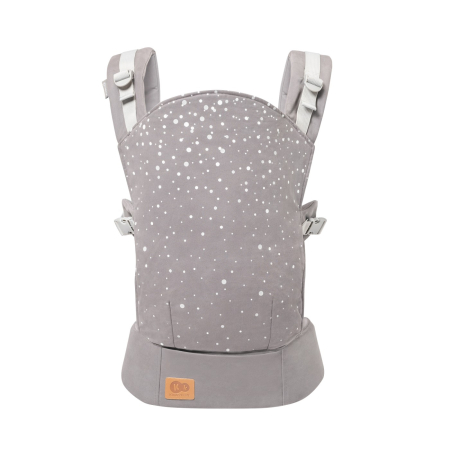 Cameră Bebe - MARSUPIU ERGONOMIC KINDERKRAFT NINO, PANA LA 20 KG, CONFETTI GREY