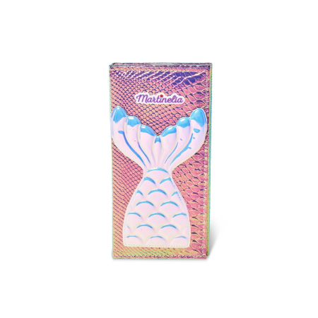 Cosmetice pentru copii - MARTINELIA LETS BE MERMAIDS PALETA DE FARDURI IN PORTFARD MARE