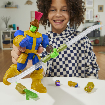 MARVEL AVENGERS MIX MASHERS SET FIGURINA HULK 12CM SI ACCESORII [4]