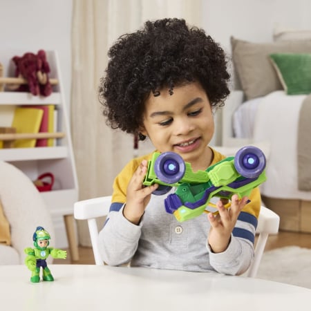 MARVEL IRON MAN SI PRIETENII SAI UIMITORI SET VEHICUL 2 IN 1 SI FIGURINA IRON HULK [2]