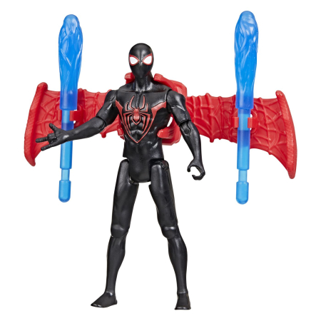 MARVEL SPIDER MAN VENOM VERSUS LANSATOR AUTO SI FIGURINA MILES MORALES [4]