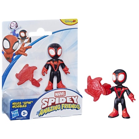 MARVEL SPIDEY SI PRIETENII SAI UIMITORI SET FIGURINA MILES MORALES SI ACCESORII [3]