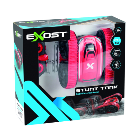 Jucării de rol - MASINA CU RADICOMANDA EXOST RC STUNT TANK