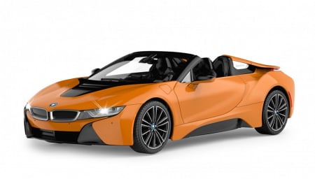 MASINA CU TELECOMANDA BMW I8 PORTOCALIE SCARA 1 LA 12 [6]