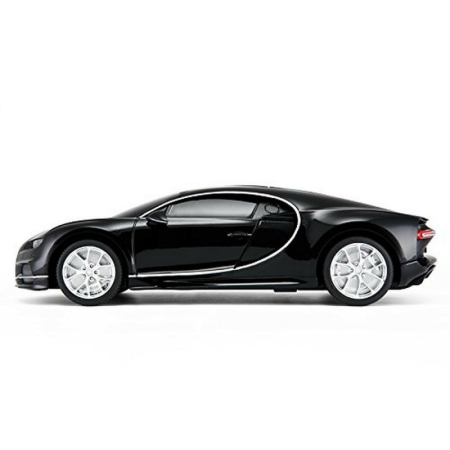 MASINA CU TELECOMANDA BUGATTI CHIRON NEGRU CU SCARA 1 LA 24 [4]