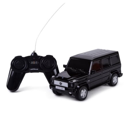 MASINA CU TELECOMANDA MERCEDES-BENZ G55 NEGRU CU SCARA 1 LA 24
