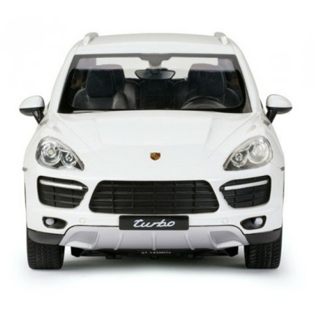 MASINA CU TELECOMANDA PORSCHE CAYENNE TURBO ALB CU SCARA 1 LA 14 [3]