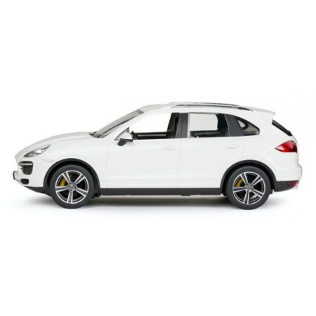 MASINA CU TELECOMANDA PORSCHE CAYENNE TURBO ALB CU SCARA 1 LA 14 [2]