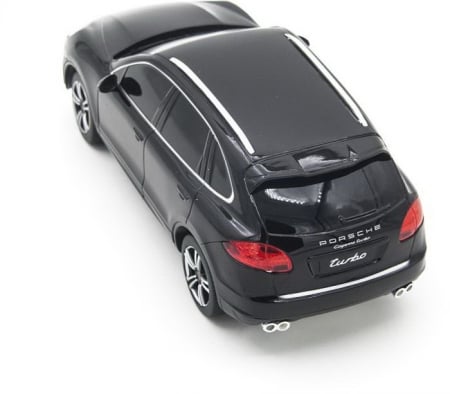MASINA CU TELECOMANDA PORSCHE CAYENNE TURBO NEGRU CU SCARA 1 LA 24 [5]