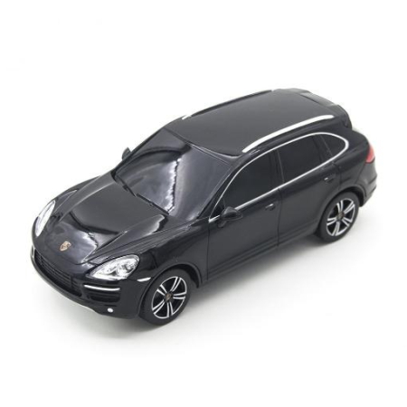 MASINA CU TELECOMANDA PORSCHE CAYENNE TURBO NEGRU CU SCARA 1 LA 24 [2]