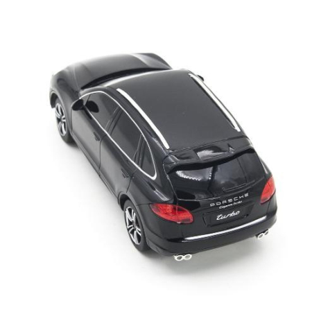 MASINA CU TELECOMANDA PORSCHE CAYENNE TURBO NEGRU CU SCARA 1 LA 24 [6]