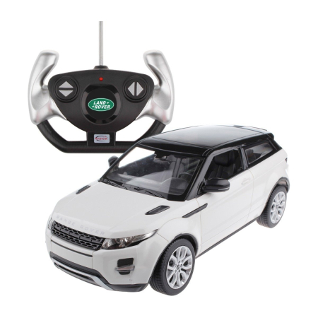 Reduceri - MASINA CU TELECOMANDA RANGE ROVER EVOQUE ALB SCARA 1 LA 14