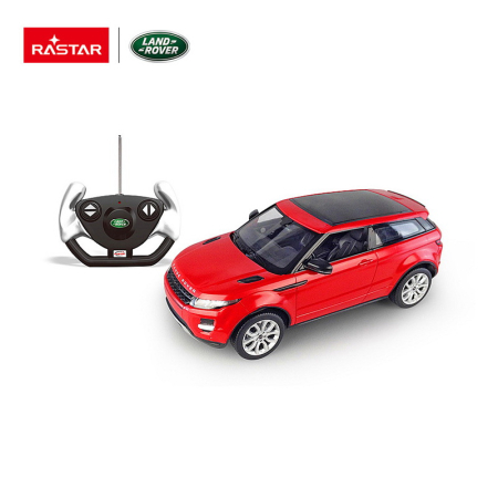 Mașinuțe cu telecomandă - MASINA CU TELECOMANDA RANGE ROVER EVOQUE ROSU SCARA 1 LA 14