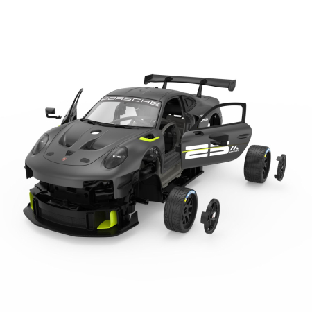 MASINUTA CONSTRUIBILA CU TELECOMANDA PORSCHE 911 GT2 RS CLUBSPORT 25 SCARA 1 LA 18 [4]