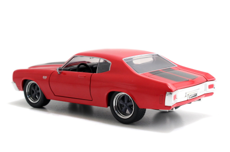 MASINUTA METALICA FAST AND FURIOUS 1970 CHEVY CHEVELLE SCARA 1 LA 24 [6]