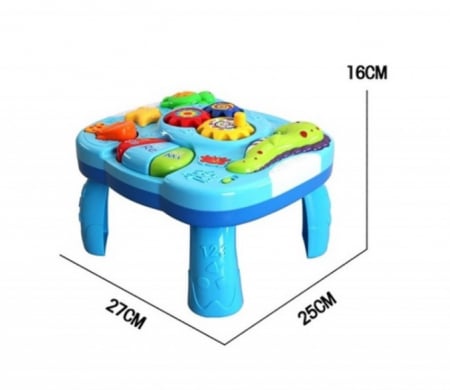 Masuta multifunctionala 2 in 1 Activitati Bebe [3]