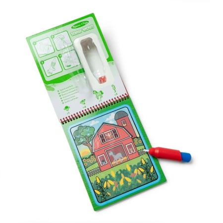 MELISSA AND DOUG CARTE DE COLORAT FERMA REUTILIZABILA CU APA WATER WOW [5]