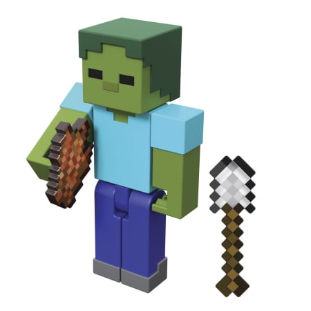 MINECRAFT CRAFT A BLOCK FIGURINA ZOMBI 8CM [2]