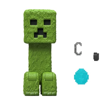 MINECRAFT SET FIGURINA CREEPER CU ACCESORII [1]