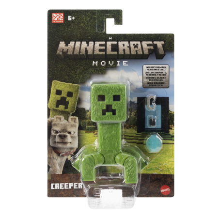 Figurine cu eroi si personaje - MINECRAFT SET FIGURINA CREEPER CU ACCESORII