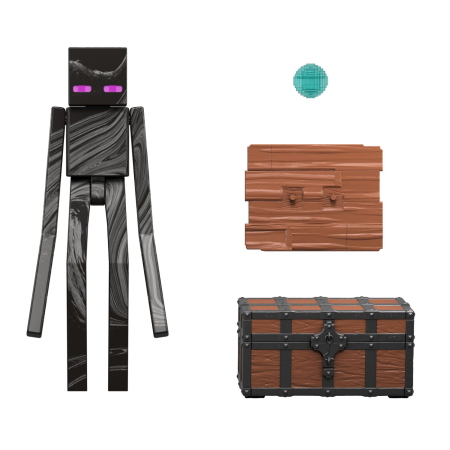 MINECRAFT SET FIGURINA ENDERMAN CU ACCESORII [3]