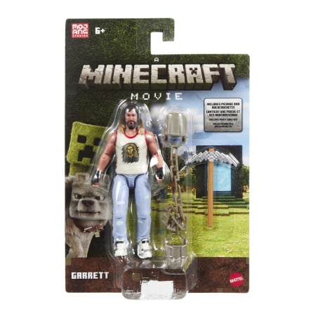 Figurine cu eroi si personaje - MINECRAFT SET FIGURINA GARRETT CU ACCESORII