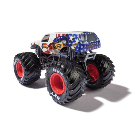 MONSTER JAM MASINUTA METALICA JESTER SCARA 1 LA 64 [2]