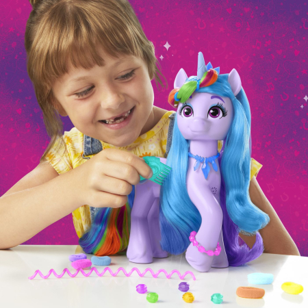 MY LITTLE PONY IZZY MOONBOW SI COAFURILE CURCUBEU [2]