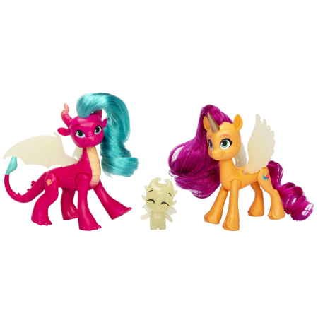 MY LITTLE PONY SET 2 FIGURINE DEZVALUIREA DRAGONULUI [2]