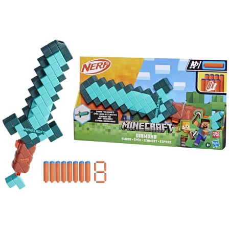 NERF BLASTER NERF MINECRAFT DIAMOND [5]