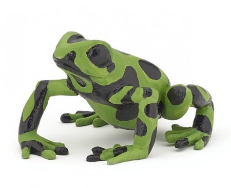 Figurine cu eroi și personaje - PAPO FIGURINA BROSCUTA OTRAVITOARE VERDE