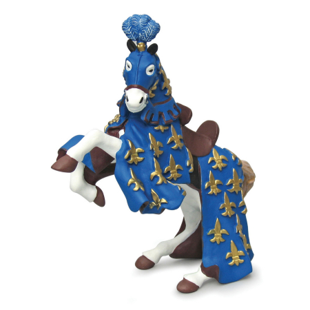 Figurine cu eroi și personaje - PAPO FIGURINA CALUL PRINTULUI FILIP ALBASTRU
