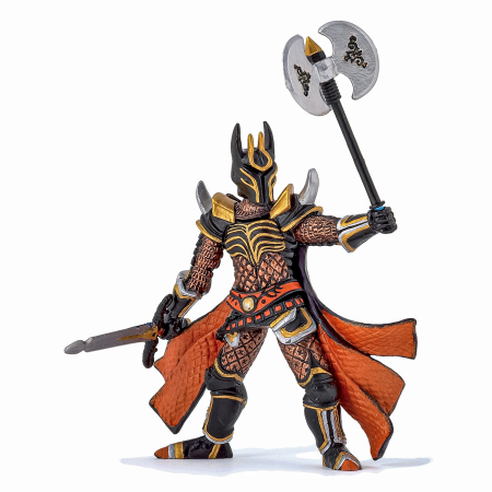 Figurine cu eroi și personaje - PAPO FIGURINA CAVALER CU TRIPLU TOPOR