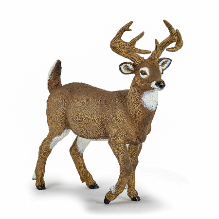 Figurine cu eroi și personaje - PAPO FIGURINA CERB CU COADA ALBA
