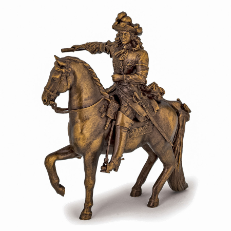 Figurine cu eroi și personaje - PAPO FIGURINA LUDOVIC AL XIV-LEA PE CAL